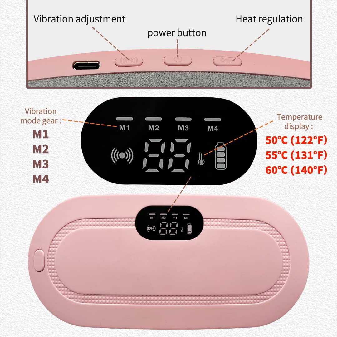 Portable Cordless Heating Pad for Menstrual Cramps Relief - Image 3