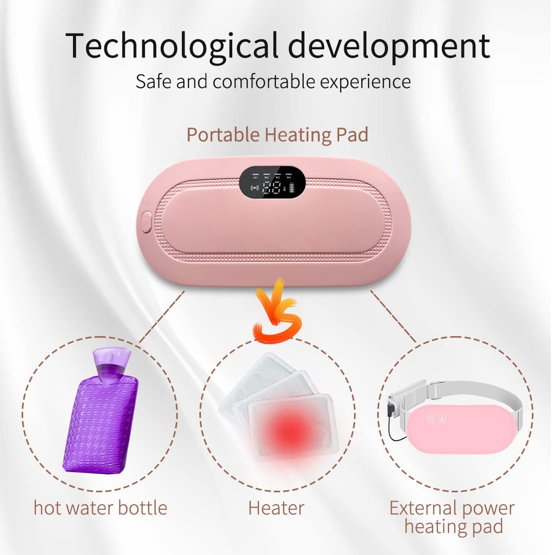 Portable Cordless Heating Pad for Menstrual Cramps Relief - Image 4