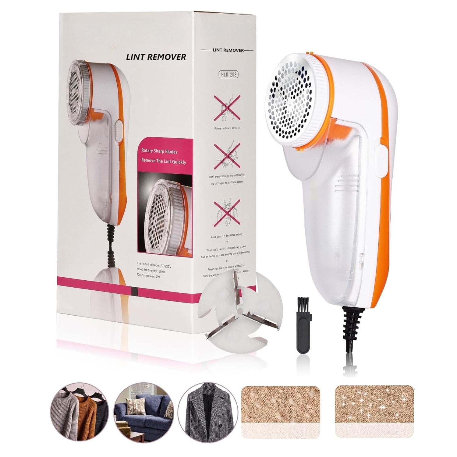 Lint Remover for Clothes & Wool | Automatic Fabric Shaver - Image 9