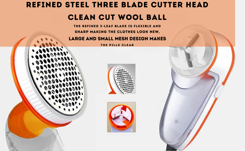 refined steel three blade cutter head